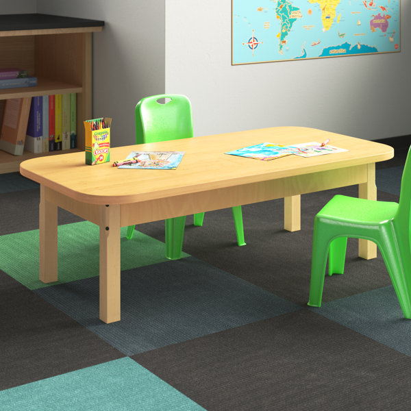 Wood Designs Rectangular Activity Table & Reviews Wayfair